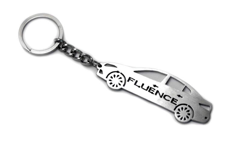 Car Keychain for Renault Fluence (type STEEL) - decoinfabric