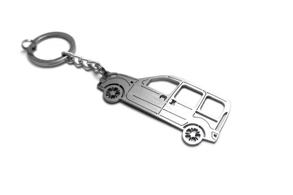 Car Keychain for Renault Kangoo I (type STEEL) - decoinfabric