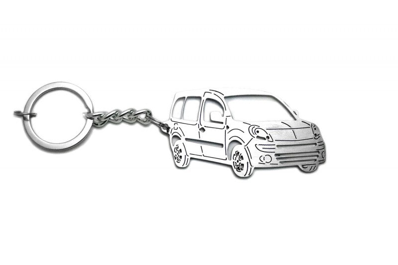 Car Keychain for Renault Kangoo II (type 3D) - decoinfabric