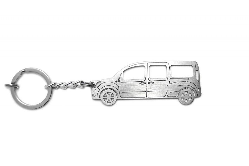 Car Keychain for Renault Kangoo II (type STEEL) Keychains opdesign