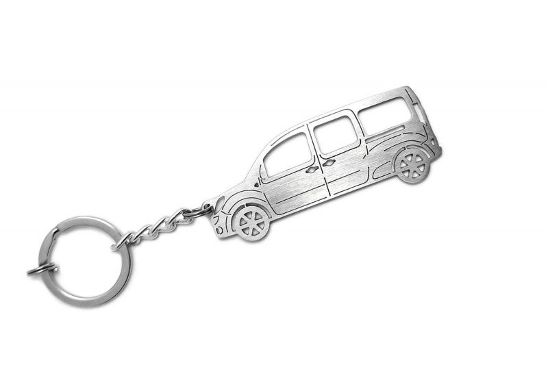 Car Keychain for Renault Kangoo II (type STEEL) - decoinfabric