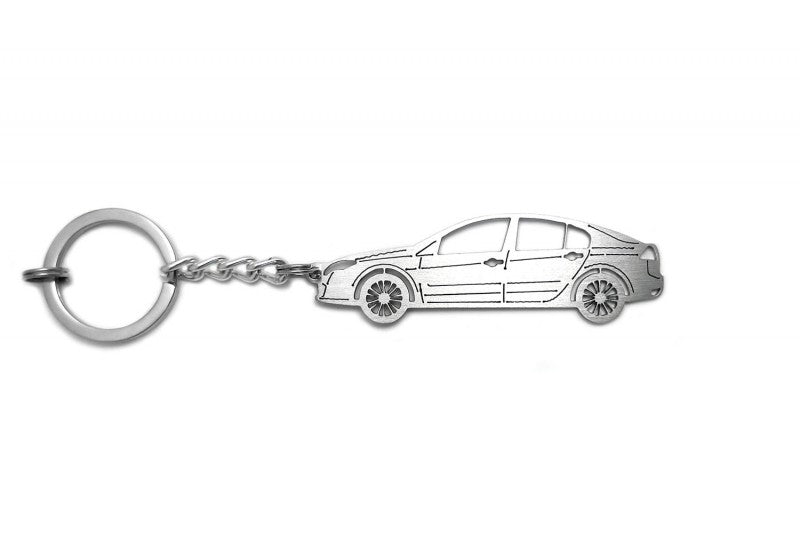 Car Keychain for Renault Laguna III 5D (type STEEL) Keychains opdesign