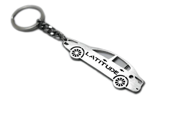 Car Keychain for Renault Latitude (type STEEL) - decoinfabric