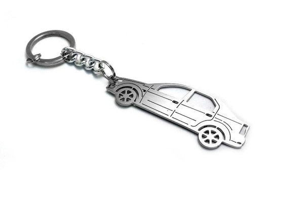 Car Keychain for Renault Logan I (type STEEL) - decoinfabric