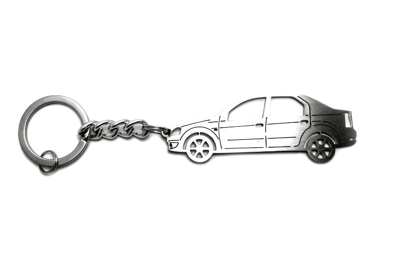 Car Keychain for Renault Logan I (type STEEL) Keychains opdesign