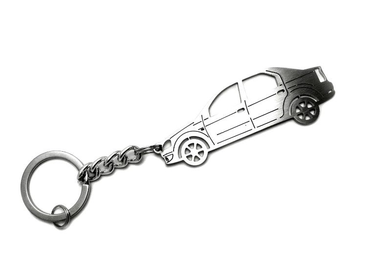 Car Keychain for Renault Logan I (type STEEL) - decoinfabric