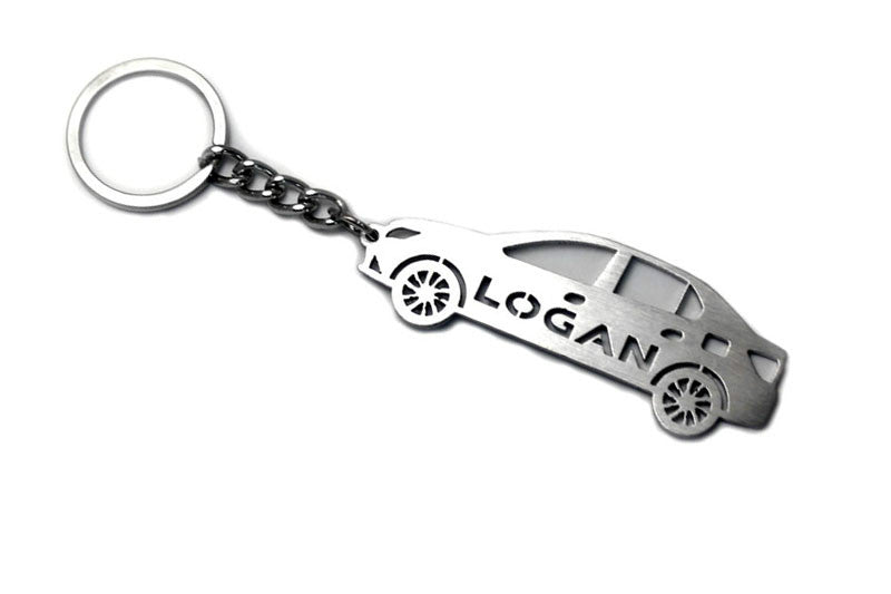 Car Keychain for Renault Logan II (type STEEL) - decoinfabric