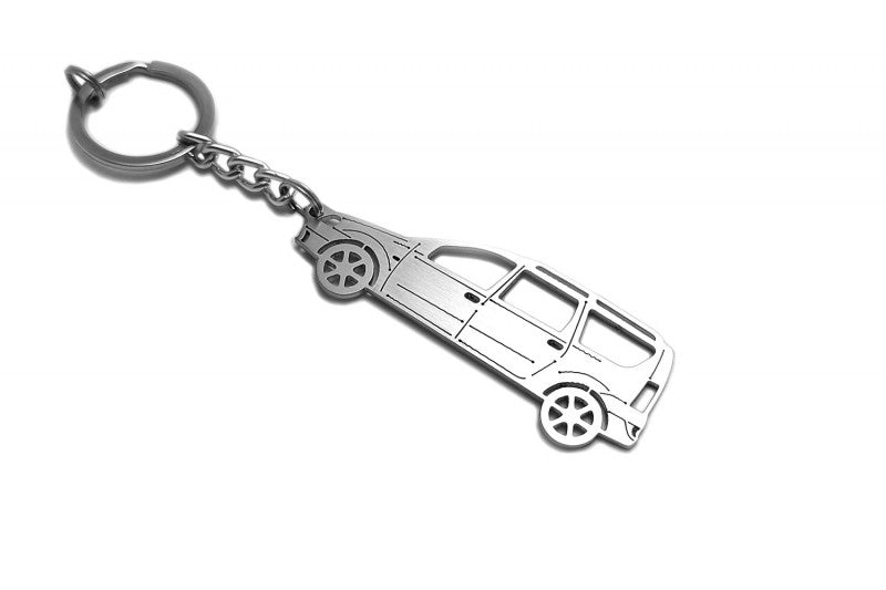 Car Keychain for Renault Logan MCV I (type STEEL) - decoinfabric