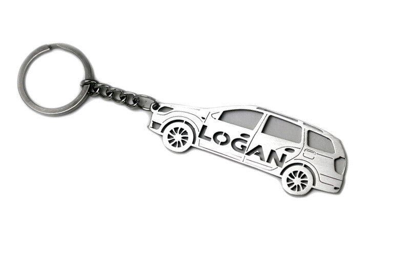 Car Keychain for Renault Logan MCV II (type STEEL) - decoinfabric