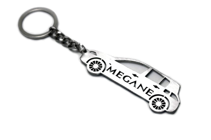 Car Keychain for Renault Megane II 5D (type STEEL) Keychains opdesign