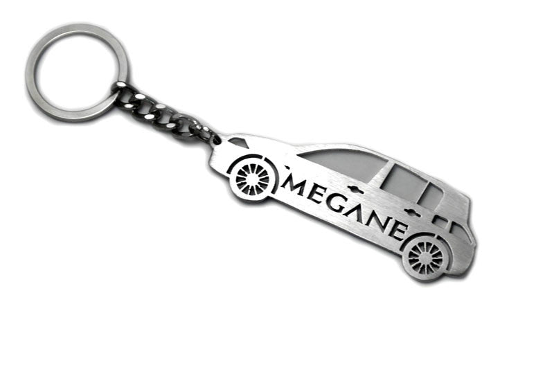 Car Keychain for Renault Megane II 5D (type STEEL) Keychains opdesign