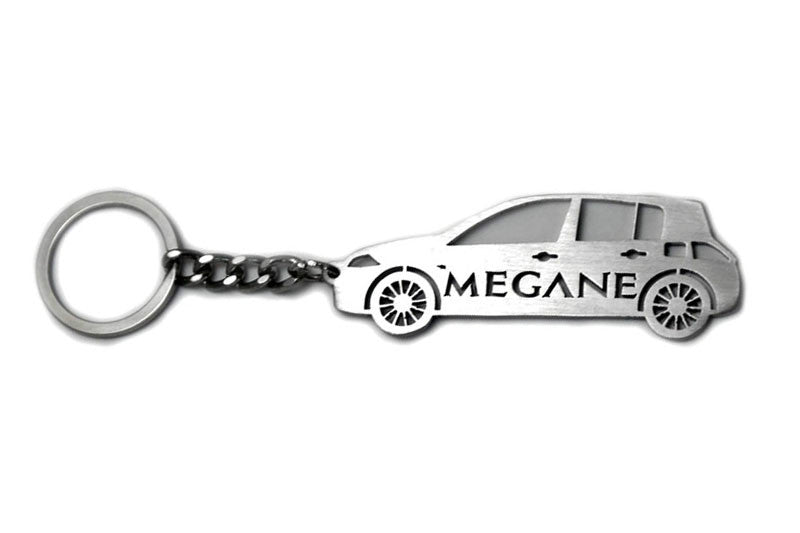 Car Keychain for Renault Megane II 5D (type STEEL) Keychains opdesign