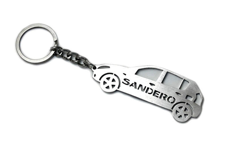 Car Keychain for Renault Sandero I (type STEEL) Keychains opdesign