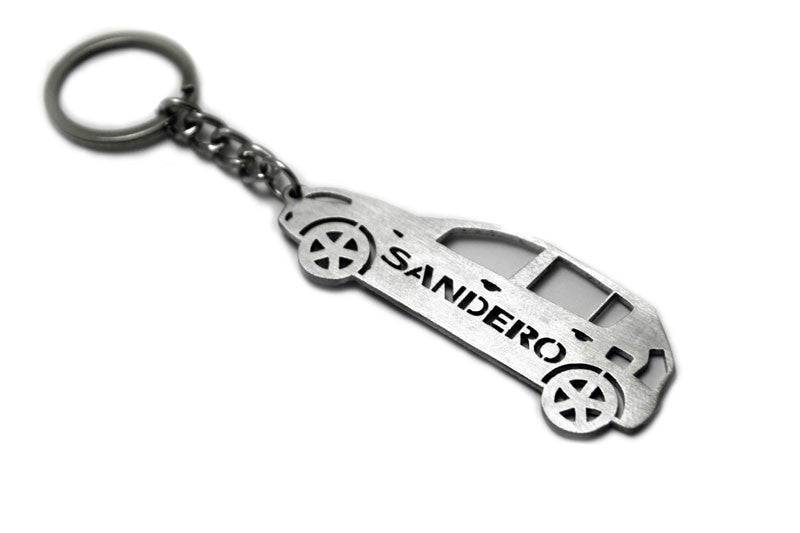 Car Keychain for Renault Sandero I (type STEEL) Keychains opdesign