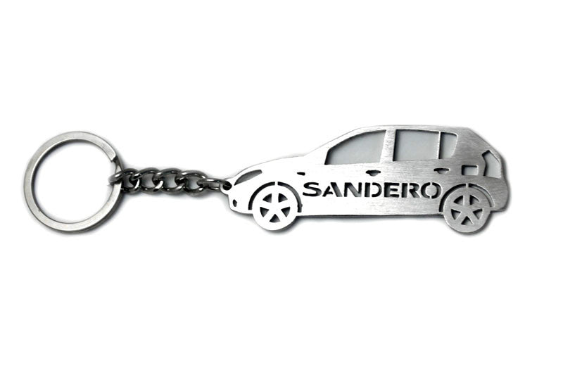 Car Keychain for Renault Sandero I (type STEEL) Keychains opdesign