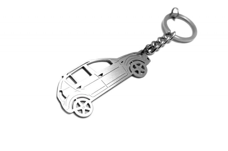 Car Keychain for Renault Sandero StepWay I (type STEEL) - decoinfabric