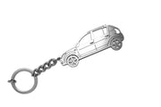 Car Keychain for Renault Sandero StepWay I (type STEEL) Keychains opdesign