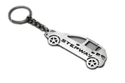 Car Keychain for Renault Sandero StepWay II (type STEEL) Keychains opdesign