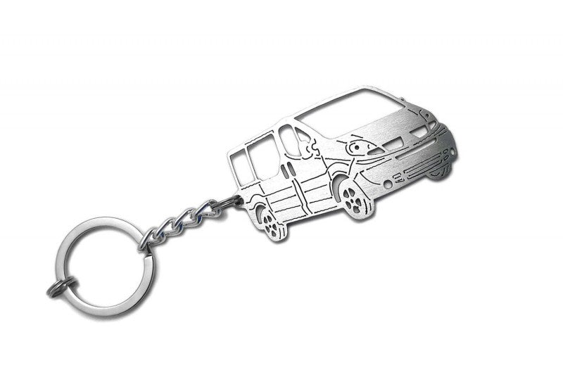Car Keychain for Renault Trafic II (type 3D) - decoinfabric