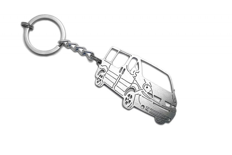 Car Keychain for Renault Trafic II (type 3D) - decoinfabric
