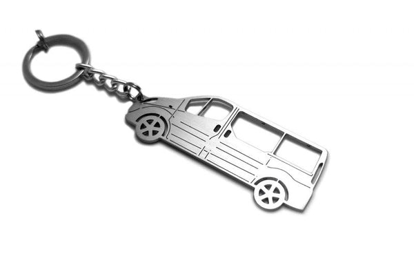 Car Keychain for Renault Trafic II (type STEEL) - decoinfabric