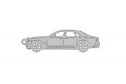 Car Keychain for Rolls-Royce Ghost I (type STEEL) Keychains opdesign