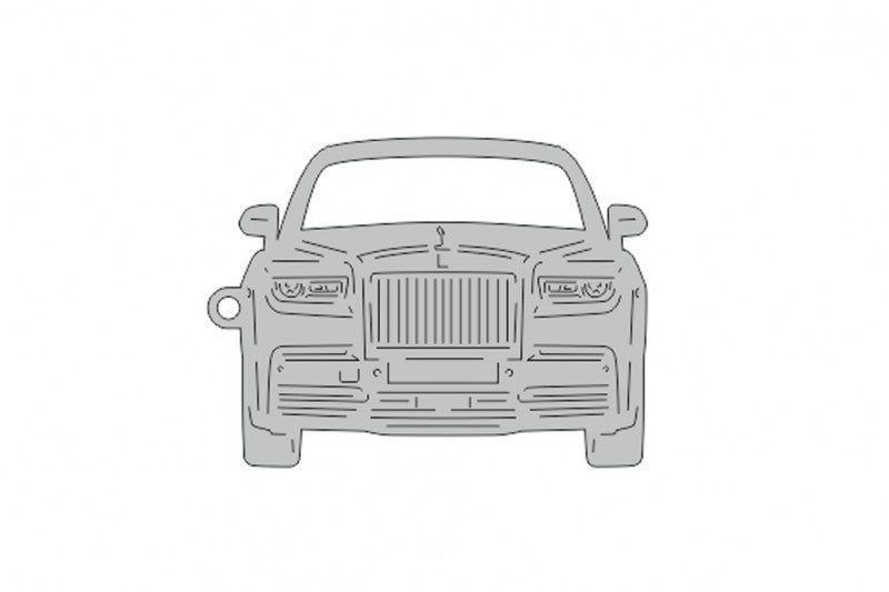 Car Keychain for Rolls-Royce Phantom VIII (type FRONT) Keychains opdesign
