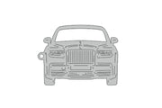 Car Keychain for Rolls-Royce Phantom VIII (type FRONT) Keychains opdesign