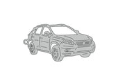 Car Keychain for RX III 2009-2015 (type 3D) Keychains opdesign