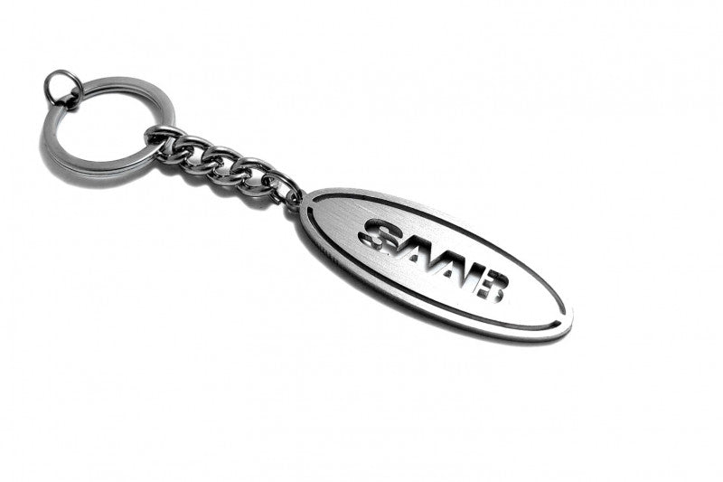 Car Keychain for Saab (type Ellipse) - decoinfabric