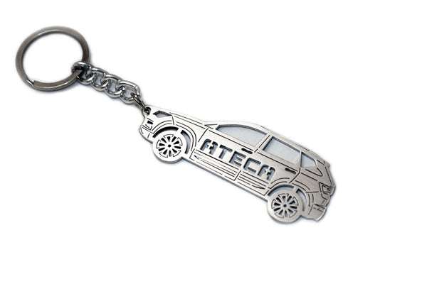Car Keychain for Seat Ateca (type STEEL) - decoinfabric