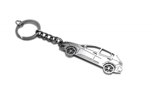 Car Keychain for Seat Ibiza IV 5D (type STEEL) - decoinfabric