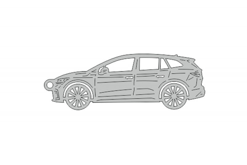 Car Keychain for Skoda Enyaq (type STEEL) Keychains opdesign
