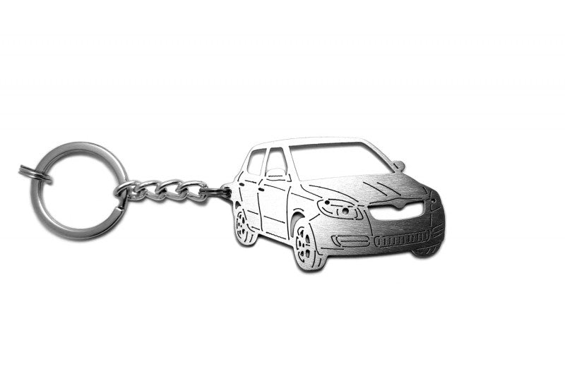Car Keychain for Skoda Fabia II (type 3D) - decoinfabric