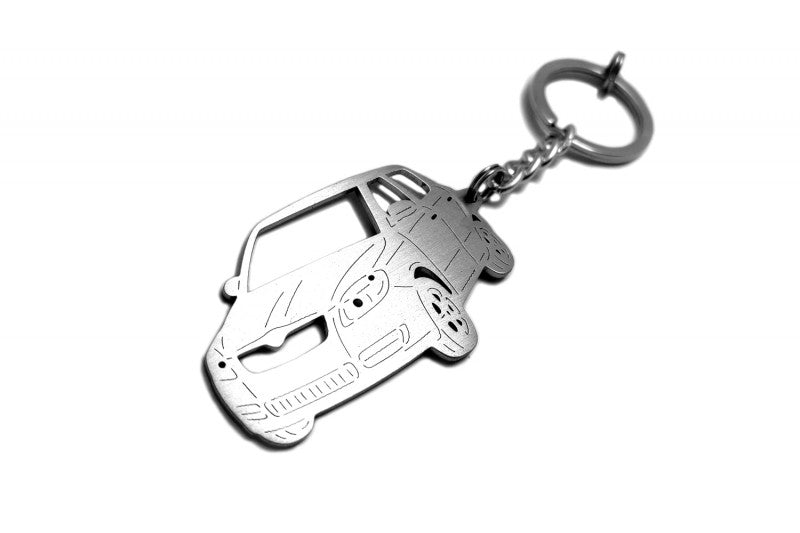 Car Keychain for Skoda Fabia II (type 3D) - decoinfabric
