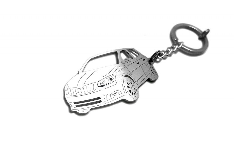 Car Keychain for Skoda Fabia III (type 3D) - decoinfabric