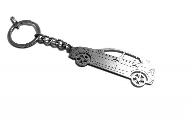 Car Keychain for Skoda Fabia IV (type STEEL) - decoinfabric