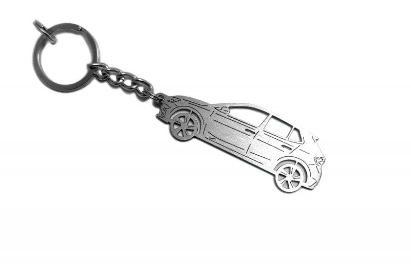 Car Keychain for Skoda Fabia IV (type STEEL) - decoinfabric