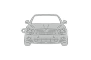 Car Keychain for Skoda Octavia II (A5) (type FRONT) Keychains opdesign