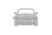 Car Keychain for Skoda Octavia III (A7) (type FRONT) Keychains opdesign