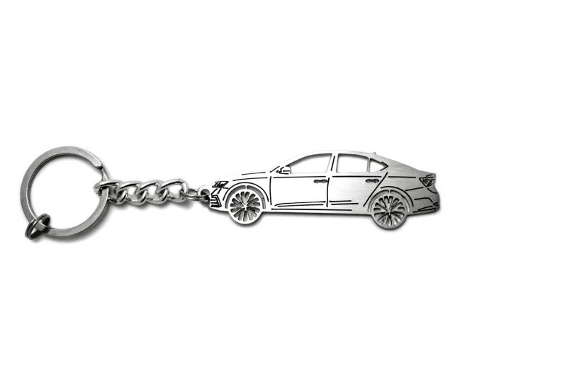 Car Keychain for Skoda Octavia IV (A8) (type STEEL) - decoinfabric