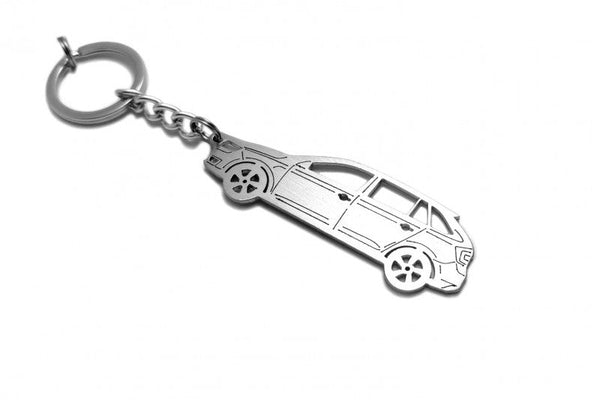 Car Keychain for Skoda Rapid Spaceback 5D (type STEEL) - decoinfabric