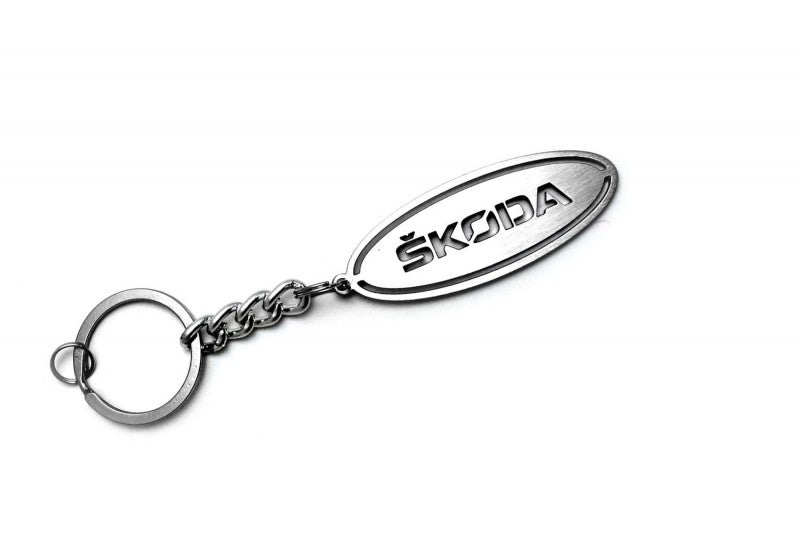 Car Keychain for Skoda (type Ellipse) - decoinfabric