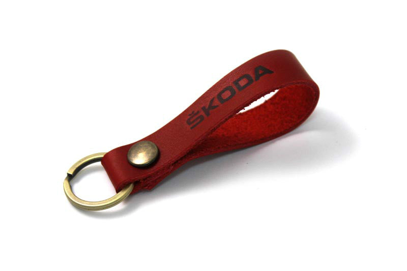 Car Keychain for Skoda (type VIP) - decoinfabric