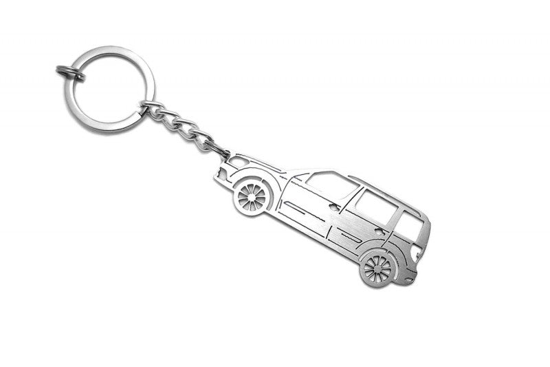 Car Keychain for Skoda Yeti (type STEEL) - decoinfabric