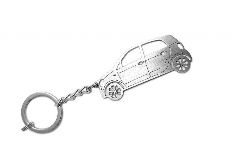 Car Keychain for Smart Forfour II (type STEEL) Keychains opdesign