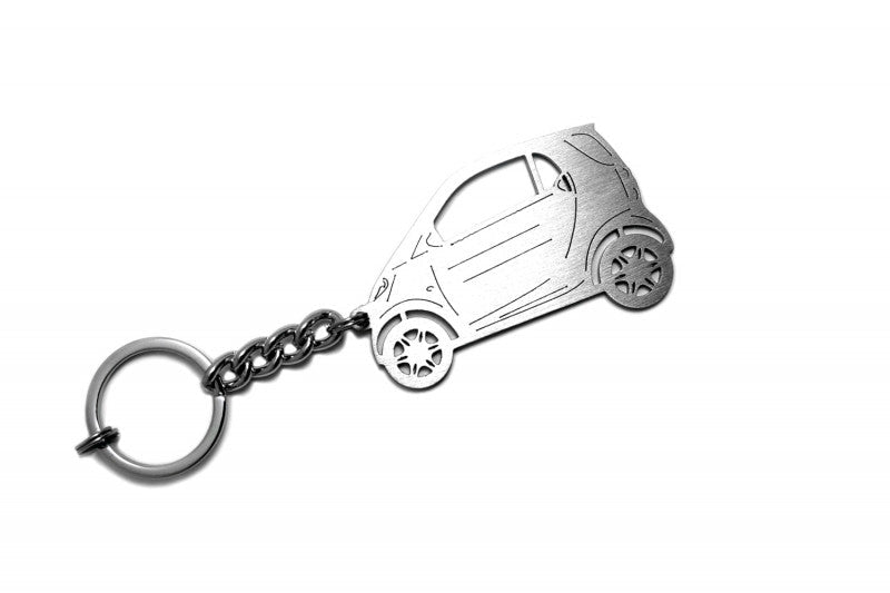 Car Keychain for Smart Fortwo I (type STEEL) - decoinfabric