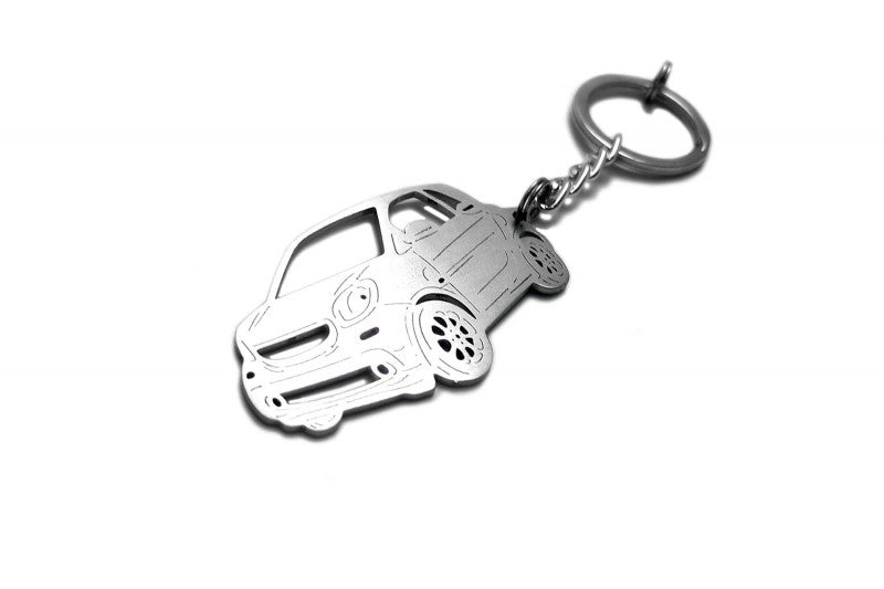 Car Keychain for Smart Fortwo III (type 3D) - decoinfabric