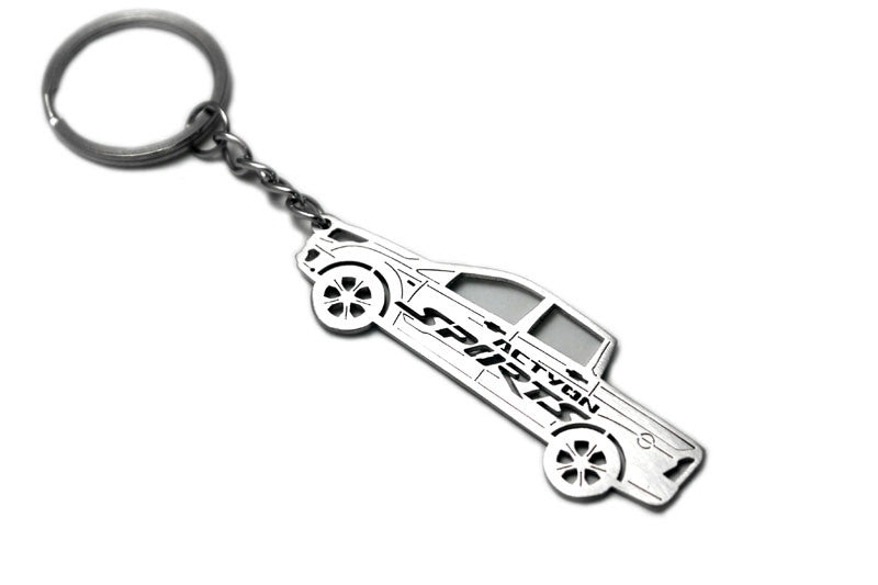 Car Keychain for SsangYong Actyon Sports (type STEEL) Keychains opdesign
