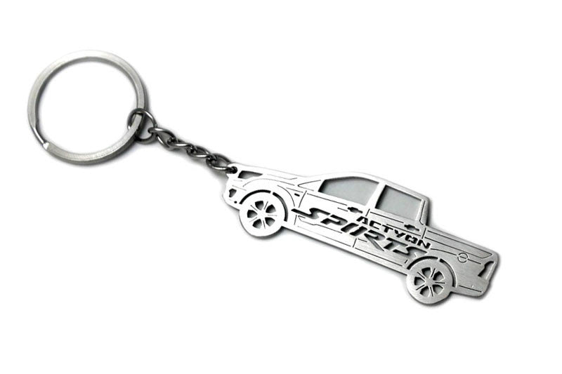 Car Keychain for SsangYong Actyon Sports (type STEEL) Keychains opdesign